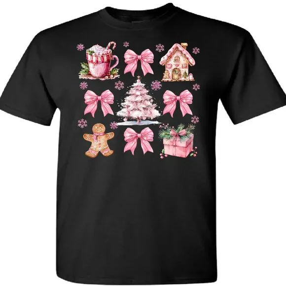 Christmas Bow Graphic Tees - Picture 5 of 16